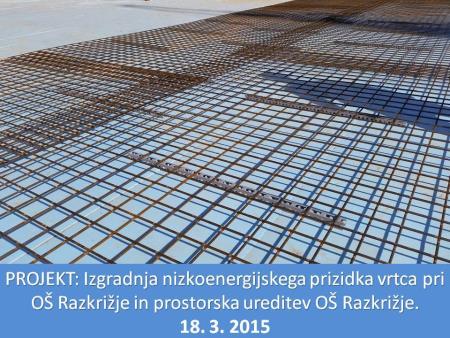 Trije veliki projekti so v polnem teku 144